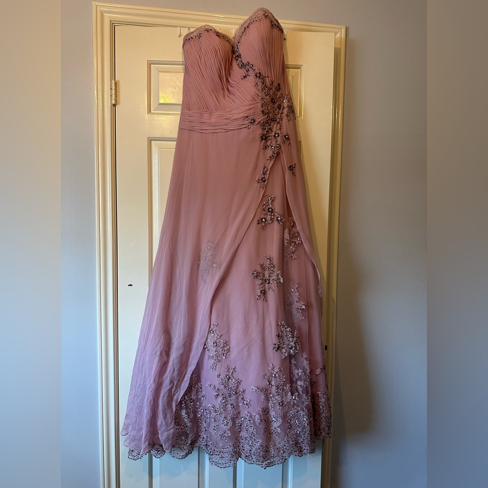 Gorgeous Montage by Mon Cheri dress with detailed embellishments